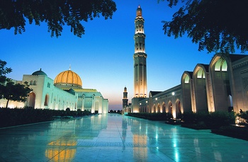 صورة من جامع السلطان قابوس الاكبر 