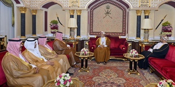 جلالة السلطان المعظم يستقبل نائب وزير الدفاع بالمملكة العربية السعودية 
