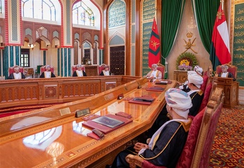 اجتماع مجلس الوزراء في مقر المجلس بمسقط بتاريخ 15/6/2021