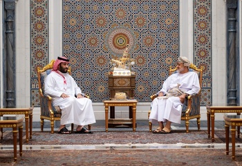جلالة السلطان المعظم يستقبل ولي العهد السعودي12-9-2023