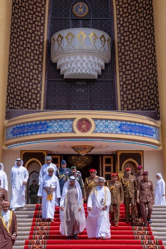 جلالة السلطان هيثم يستقبل رئيسُ دولة الإمارات العربية المتحدة
