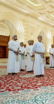 جلالة السلطان المعظم يتفضل فيشمل برعايته السامية حفل تدشين مدينة السلطان هيثم بقصر البركة العامر