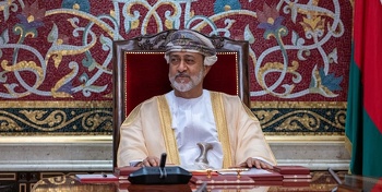 Reunión del Consejo de Ministros en el Palacio Al Hosn, en la wilaya de Salalah, Gobernación de Dhofar, 17/11/2022 