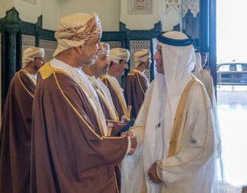  HM The Sultan Receives Ruler of Ras Al Khaimah