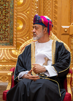 جلالة السلطان المعظم يستقبل رئيـس الاتحاد السويسري