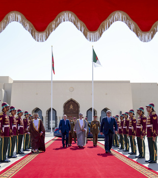 HM The Sultan Receives Abdelmadjid Tebboune, President of Algeria