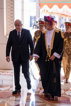 HM The Sultan Receives Abdelmadjid Tebboune, President of Algeria