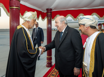 HM The Sultan Receives Abdelmadjid Tebboune, President of Algeria