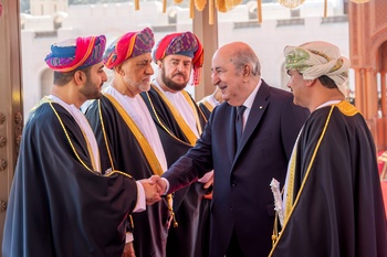 HM The Sultan Receives Abdelmadjid Tebboune, President of Algeria