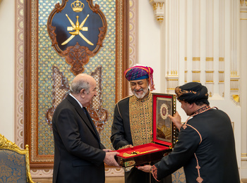 HM The Sultan Receives Abdelmadjid Tebboune, President of Algeria