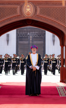 Seine Majestät der Sultan empfängt den Präsidenten der Republik Belarus