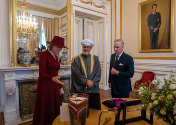 زيارة جلالة السلطان المعظم لمملكة بلجيكاالصديقة