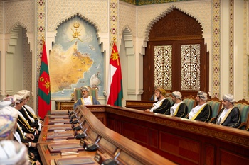 اجتماع مجلس الوزراء بقصر البركة العامر بتاريخ 1/1/2025