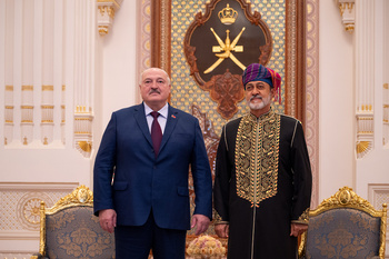 جلالة السلطان المعظم يستقبل فخامة الرئيس ألكسندر لوكاشينكو رئيس جمهورية بيلاروس 