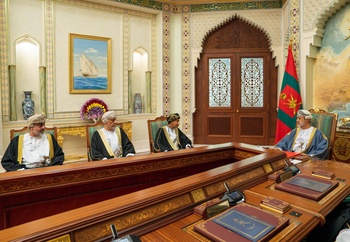 اجتماع مجلس الوزراء بقصر البركة العامر بتاريخ 1/1/2025