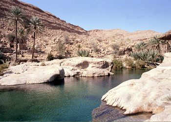 منظر من وادى بني خالد
