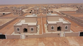 Wohnsiedlungen in der Wilayat Al Mazyunah