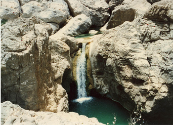 Cours d’eau à Wadi Bani Khalid