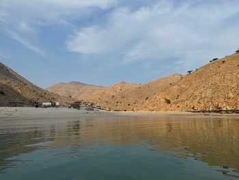 Zona marina de Sanat en la wilaya de Daba