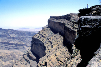 Jebel Shams dans la wilaya d’Al Hamra	