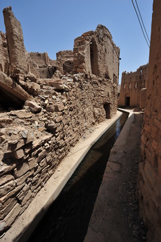 Fuerte Bait Al Rudaidah en Birkat Al Mouz, wilaya de Nizwa	