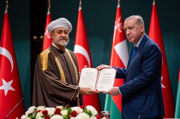 Visita de Su Majestad el Sultán a la República de Turquía