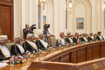 جلالة السلطان المعظم يستقبل الرئيس التركي بتاريخ 22/10/2025