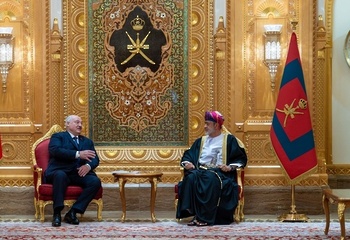 Su Majestad el Sultán recibe a Su Excelencia Alexander Lukashenko, Presidente de la República de Belarús 
