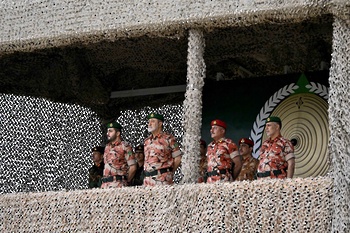 Su Majestad el Comandante Supremo realiza una visita a la Comandancia de las Fuerzas Al Firaq