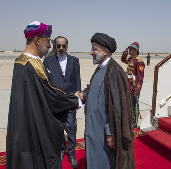 Sa Majesté le Sultan reçoit le Président de la République islamique d’Iran