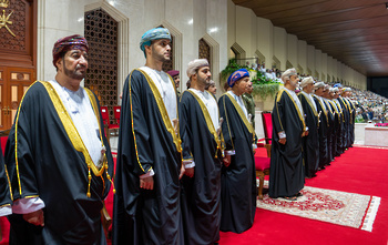HM The Sultan bestows his royal patronage on the student festival “Oman’s Renewed Renaissance”