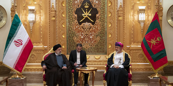 Sa Majesté le Sultan reçoit le Président de la République islamique d’Iran