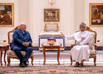 جلالةُ السُّلطان المُعظّم يستقبلُ الرئيس البيلاروسي 2025/12/1