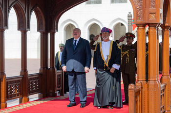 Sa Majesté le Sultan reçoit Son Excellence le Président Alexandre Loukachenko, Président de la République du Bélarus