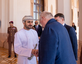Sa Majesté le Sultan reçoit le président bélarusse 2025/12/1
