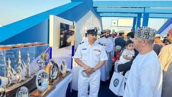 HM The Sultan, Supreme Commander, bestows his royal patronage on the Naval Fleet Review 2025