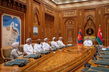 Su Majestad el Sultán recibe al Presidente y a los miembros de la Mesa del Consejo de Estado – 22/12/2025