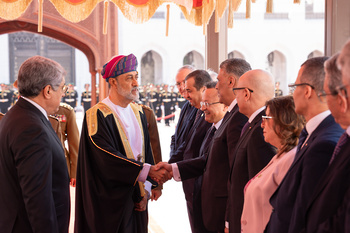 Sa Majesté le Sultan reçoit le Président de la République algérienne démocratique et populaire