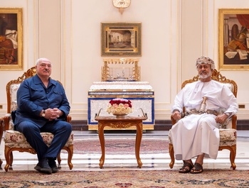 Su Majestad el Sultán recibe al Presidente de Belarús 01/12/2025