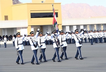 Su Majestad el Sultán, Comandante Supremo, honra con su augusto patrocinio la celebración del Día Anual de la Policía Real de Omán
