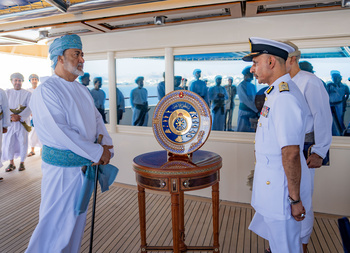HM The Sultan, Supreme Commander, bestows his royal patronage on the Naval Fleet Review 2025