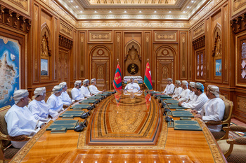 Seine Majestät der Sultan empfängt den Vorsitzenden und die Mitglieder des Büros des Schura Rates im Al Barakah Palast – 25/12/2025  