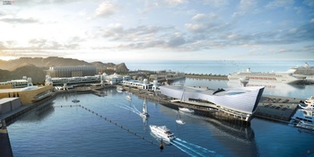 Le port touristique Sultan Qaboos
