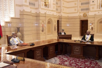 Réunion du Conseil des ministres au Palais Al Baraka le 11/01/ 2021