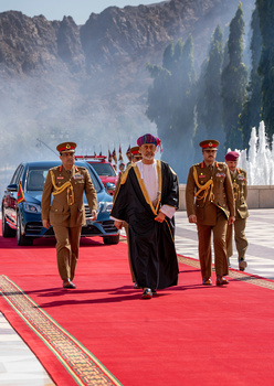 Sa Majesté le Sultan ouvre la première session annuelle de la 8e période du Conseil d’Oman 14/2/2023