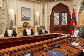 Réunion du Conseil des ministres au palais Al Baraka, le 1/9/2024