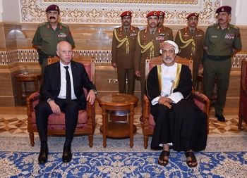 Sa Majesté le Sultan reçoit le Président tunisien 