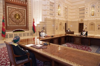 Réunion du Conseil des ministres au Palais Al Baraka le 11/01/ 2021