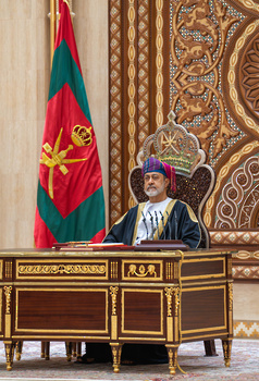 Sa Majesté le Sultan ouvre la première session annuelle de la 8e période du Conseil d’Oman 14/2/2023