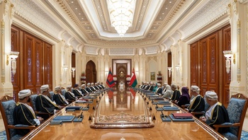 Sa Majesté le Sultan préside la réunion du Conseil des ministres au palais d’Al Mamoura, à Salalah, le 16/10/2025
